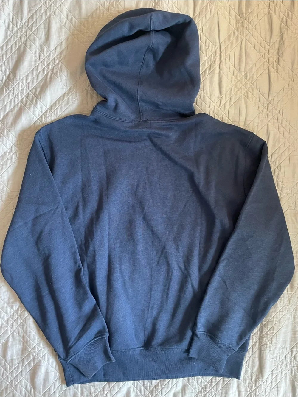 J.‎ CREW '83 fleece hoodie in Nantucket Navy Size M New! $128 CO176